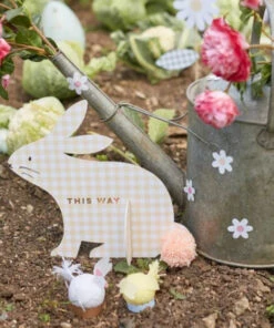 Meri Meri Gingham Bunnies Egg Hunt Kit