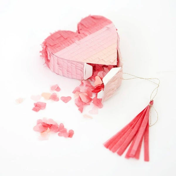 Meri Meri Ombre Heart Pinata Favours 3 Meri Meri Ombre Heart Pinata Favours