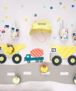 Meri Meri Dumper Truck Plates 7 Meri Meri Dumper Truck Plates