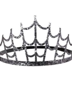 Meri Meri Lined Black Cobweb Tutu Headband