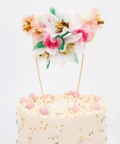 Meri Meri Paper Flower Cake Topper