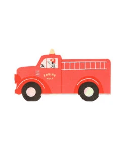 Meri Meri Fire Truck Napkins