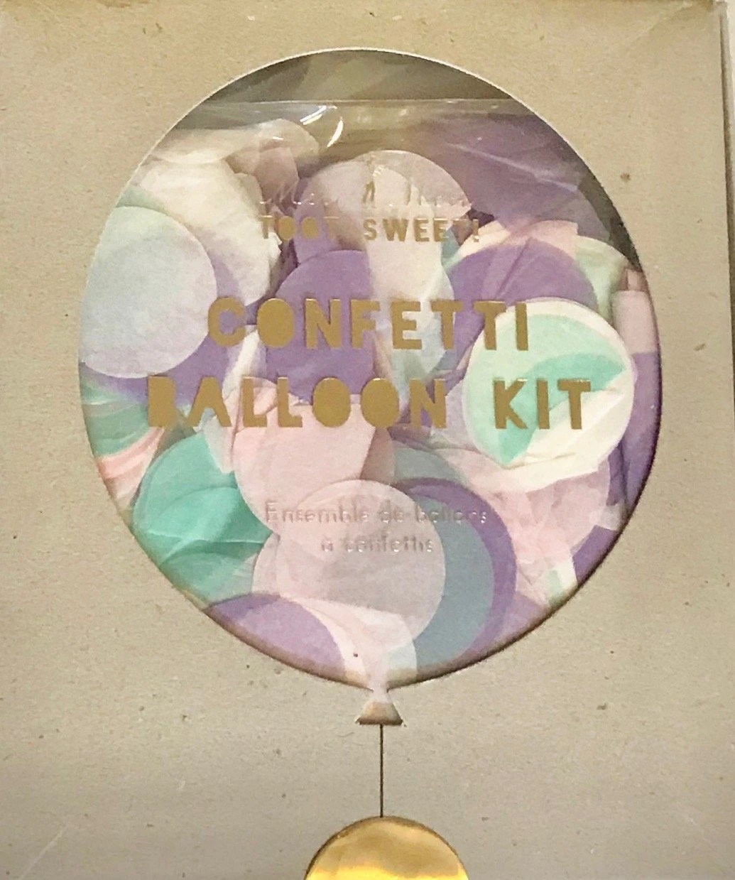 Meri Meri Confetti Balloon Kit 3 Meri Meri Confetti Balloon Kit