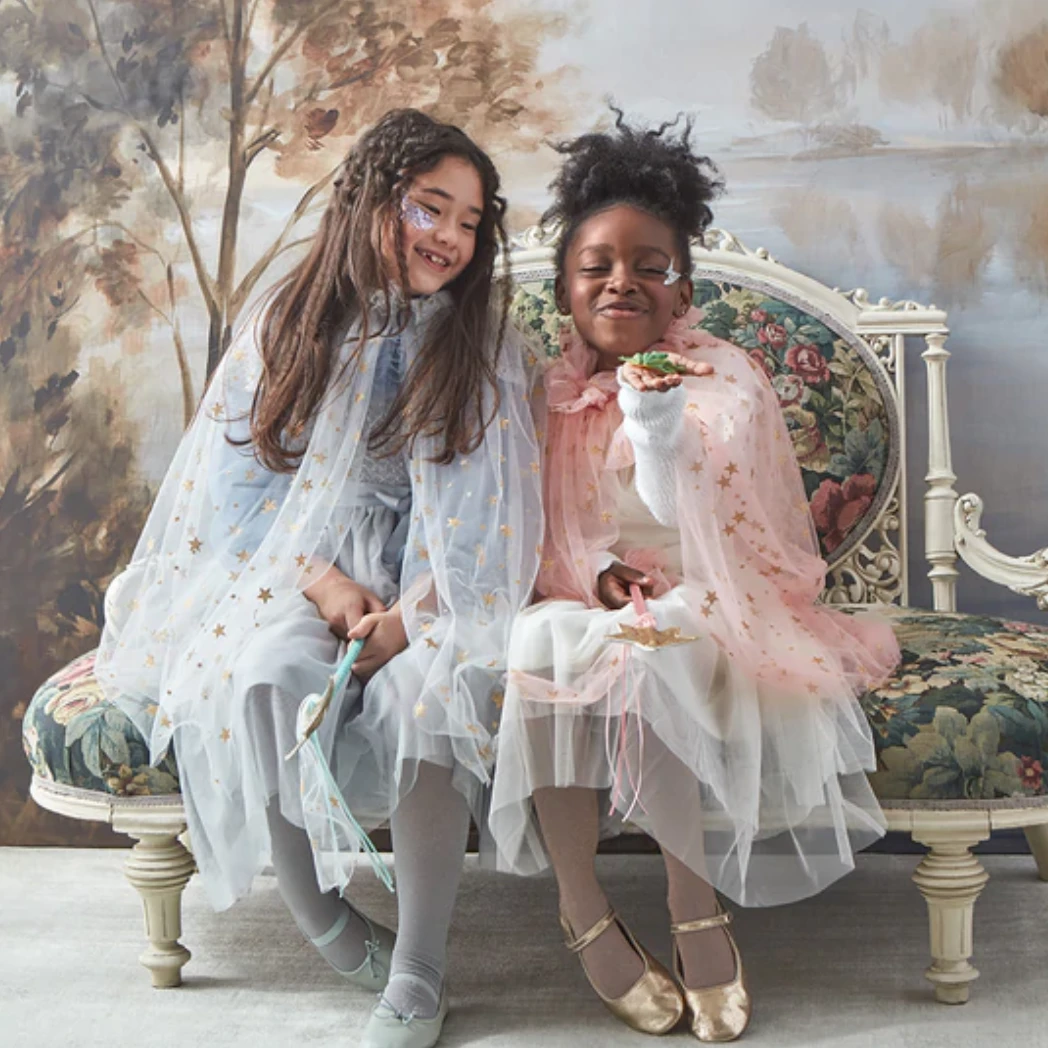 Meri Meri Meri Meri Pink Tulle Wand 4 Meri Meri Meri Meri Pink Tulle Wand