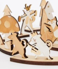 Meri Meri Marching Band Wooden Advent Calendar