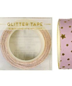 Meri Meri Pink Stars Glitter Tape