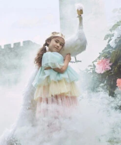 Meri Meri Rainbow Ruffle Princess Costume 5-6years