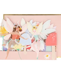 Meri Meri Fairy Concertina Card - Happy Birthday