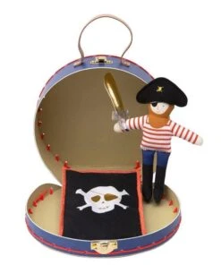 Meri Meri Suitcase With Mini Pirate Doll