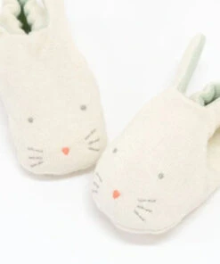 Meri Meri Mint Bunny Baby Booties