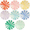Meri Meri Mixed Stripe Dinner Plates L
