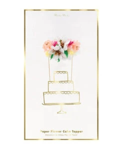 Meri Meri Paper Flower Cake Topper