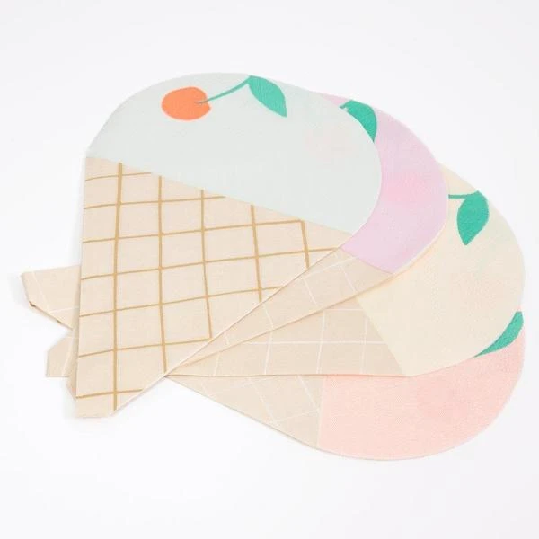 Meri Meri Ice Cream Napkins 6 Meri Meri Ice Cream Napkins