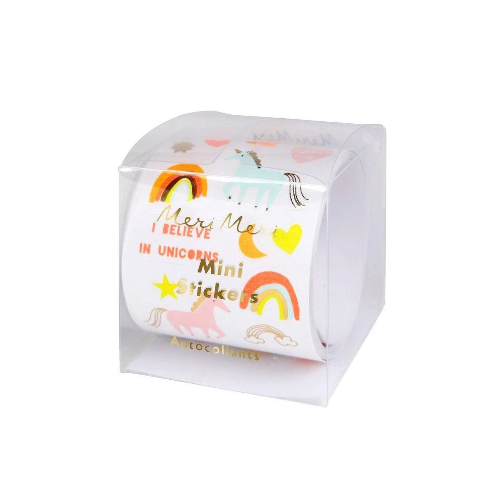 Meri Meri Mini Unicorn Stickers 3 Meri Meri Mini Unicorn Stickers