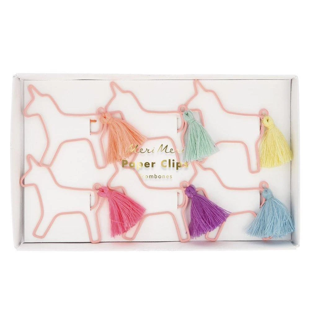 Meri Meri Meri Meri Unicorn Shaped Paper Clips 3 Meri Meri Meri Meri Unicorn Shaped Paper Clips