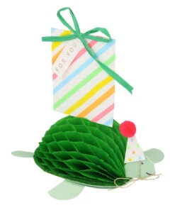 Meri Meri Tortoise Honeycomb Card