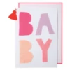 Meri Meri Baby Pink Felt Greeting Card