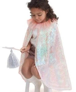 Meri Meri Iridescent Sequin Cape Dress Up 7 Meri Meri Iridescent Sequin Cape Dress Up