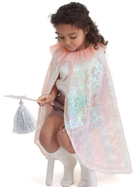 Meri Meri Iridescent Sequin Cape Dress Up 5 Meri Meri Iridescent Sequin Cape Dress Up