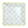 Meri Meri Blue Gingham Large Plates