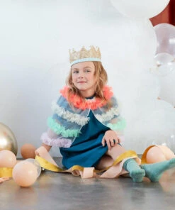 Meri Meri Neon Tulle Ruffle Capelet