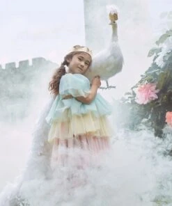 Meri Meri Rainbow Ruffle Princess Costume