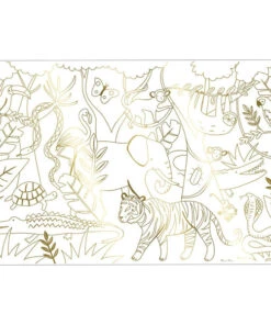 Meri Meri Jungle Coloring Poster