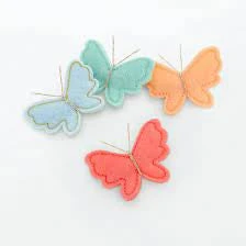 Meri Meri Felt Butterfly Hair Clips By
