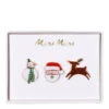 Meri Meri Christmas Character Enamel Pins
