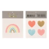 Meri Meri Meri Meri Small Tattoos - Rainbow & Hearts 2 Meri Meri Meri Meri Small Tattoos - Rainbow & Hearts