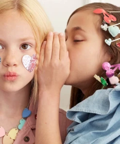 Meri Meri Rainbow Hearts Necklace