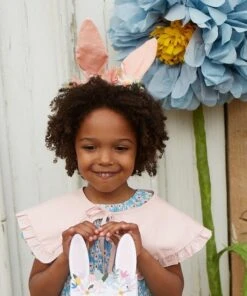 Meri Meri Embellished Gingham Bunny Headband 7 Meri Meri Embellished Gingham Bunny Headband