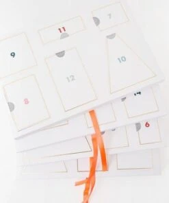 Meri Meri Festive Village Wooden Advent Calendar