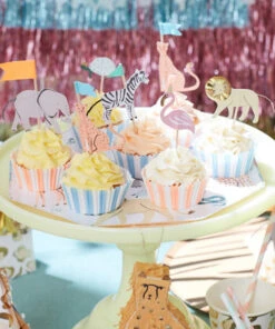 Meri Meri Safari Animals Cupcake Kit