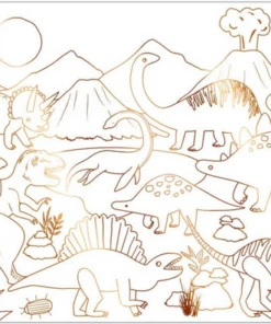 Meri Meri Dinosaur Kingdom Colouring Posters