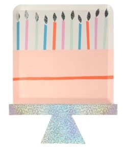 Meri Meri Birthday Cake Party Plates