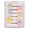 Meri Meri Enamel Shell Hair Slides 1 Meri Meri Enamel Shell Hair Slides