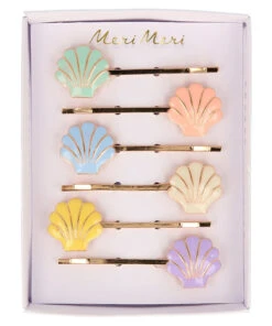 Meri Meri Enamel Shell Hair Slides