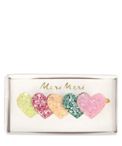 Meri Meri Heart Glitter Hair Clip