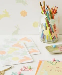 Meri Meri Glitzernde Hasen Sticker