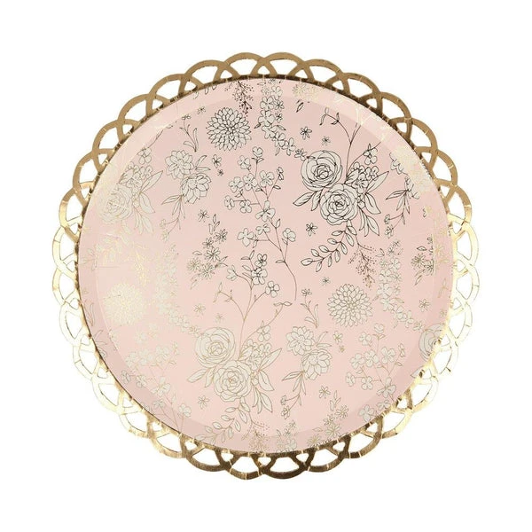 Meri Meri English Garden Lace Side Plates 6 Meri Meri English Garden Lace Side Plates