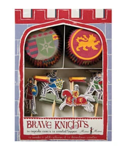 Meri Meri Brave Knights Cupcake Set