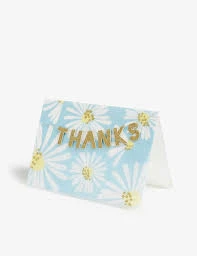 Meri Meri Thank You Card