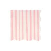 Meri Meri Pink Stripe Napkins L
