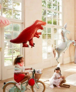 Meri Meri T-Rex Foil Balloon
