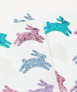 Meri Meri Glitter Bunny Stickers