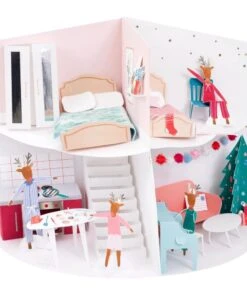 Meri Meri Calendario Dell Avvento Casa Natalizia