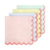 Meri Meri Pastel Neon Edge Large Napkins