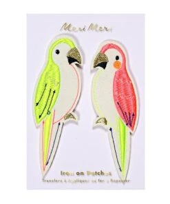 Meri Meri Parrot Iron On Patches