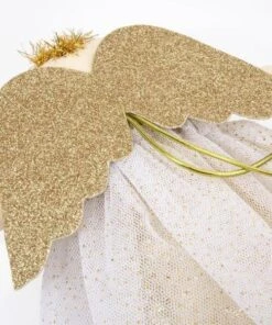 Meri Meri Gold Angel Mouse Christmas Tree Topper